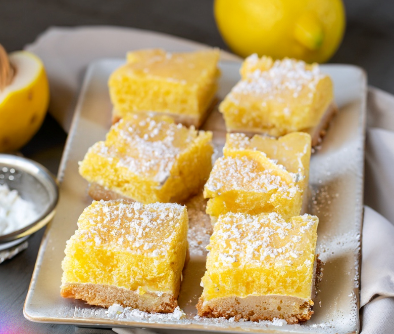 Keto Lemon Bars made with Almond Flour and Lemon – Groovy Keto