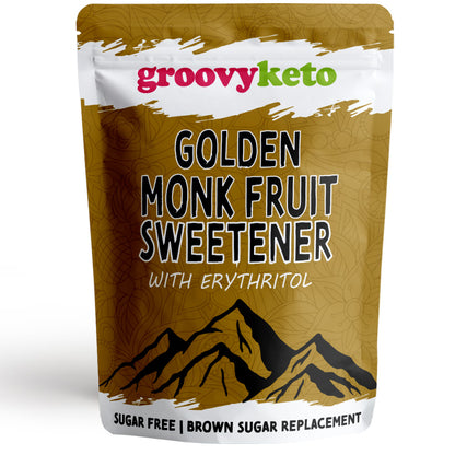 Golden Monk Fruit and Erythritol Sweetener - Brown Sugar Replacement