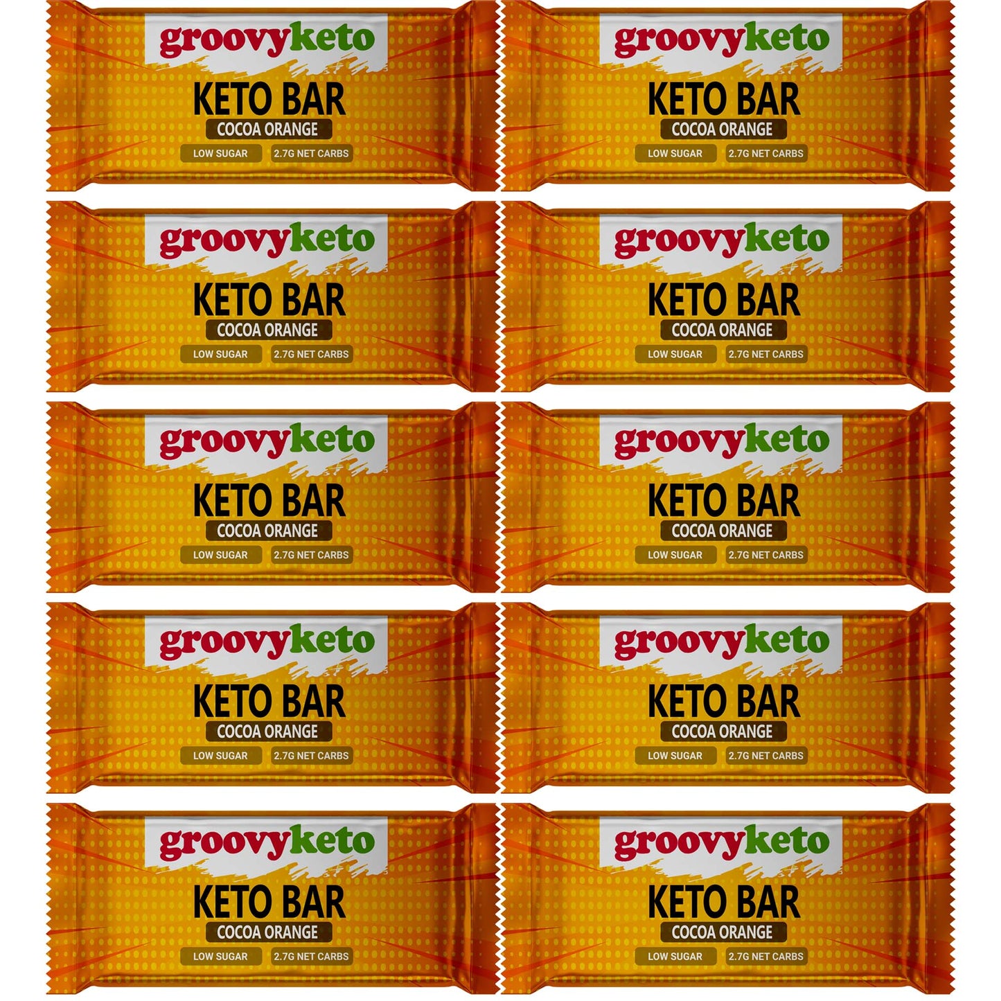 Groovy Keto "Keto Bar" Cocoa Orange