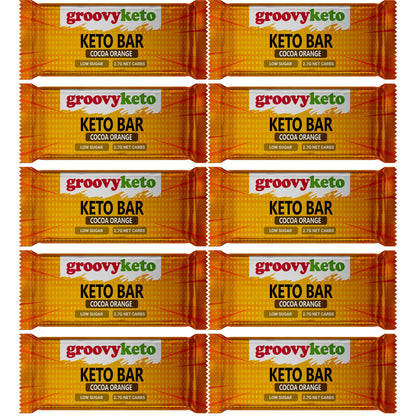 Groovy Keto "Keto Bar" Cocoa Orange