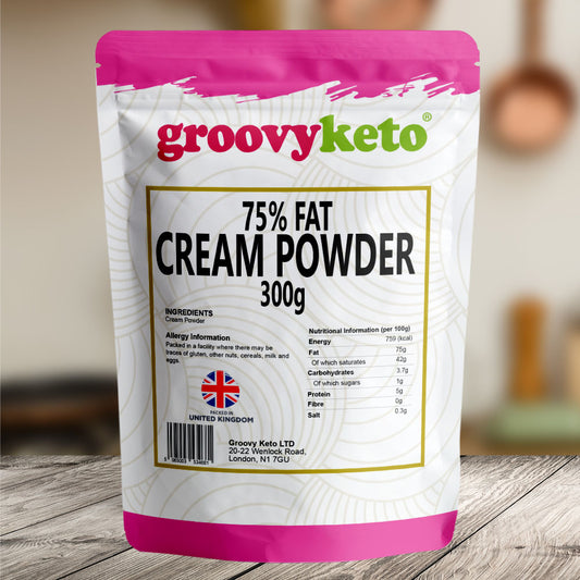 Groovy Keto Cream Powder 75% Fat