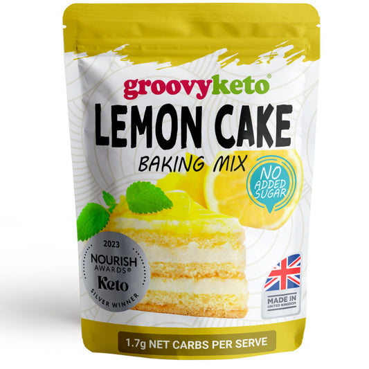 Groovy Keto Lemon Cake Mix