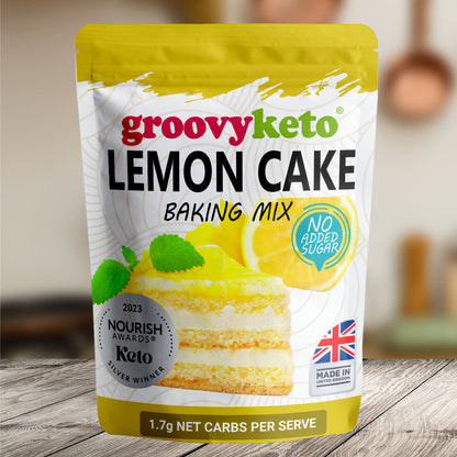 Groovy Keto Lemon Cake Mix