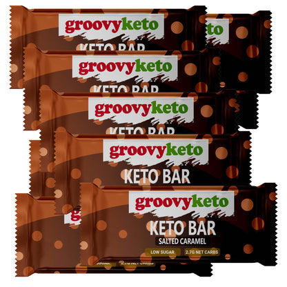 Groovy Keto "Keto Bar" Salted Caramel