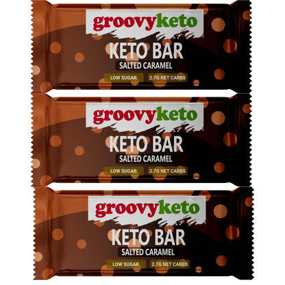 Groovy Keto "Keto Bar" Salted Caramel