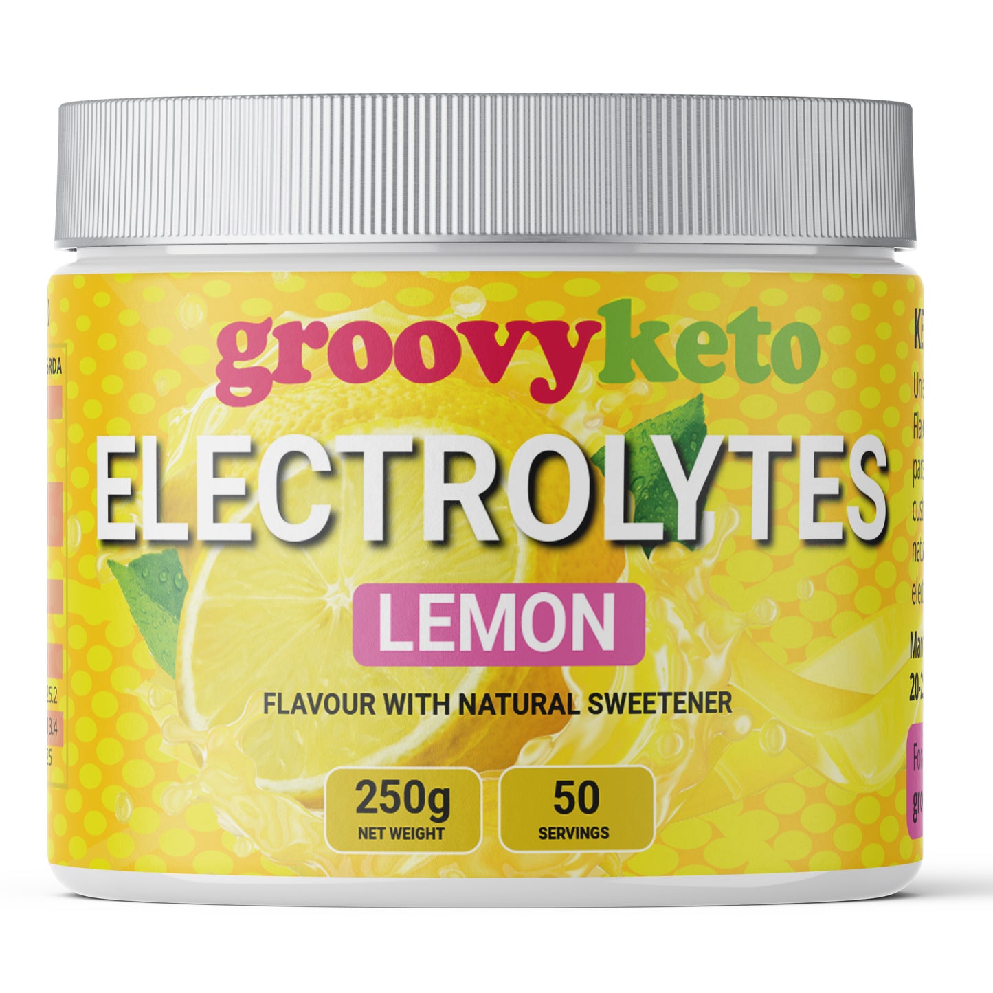 Groovy Keto Electrolytes Powder Lemon and Forest Fruits Bundle Pack