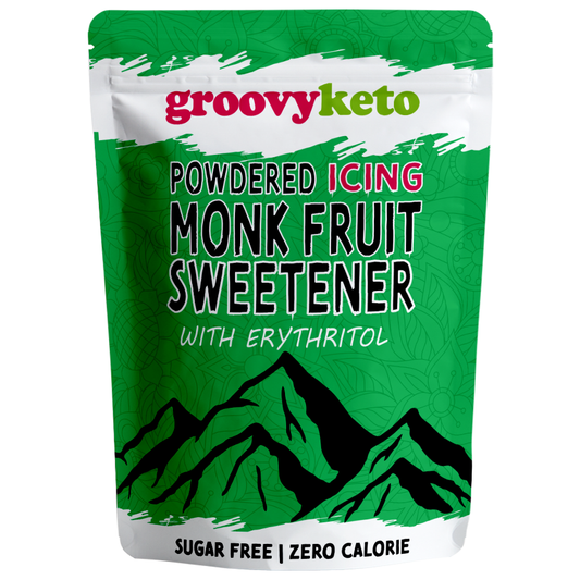 Powdered Monk Fruit and Erythritol Sweetener - Powdered Sugar Replacement