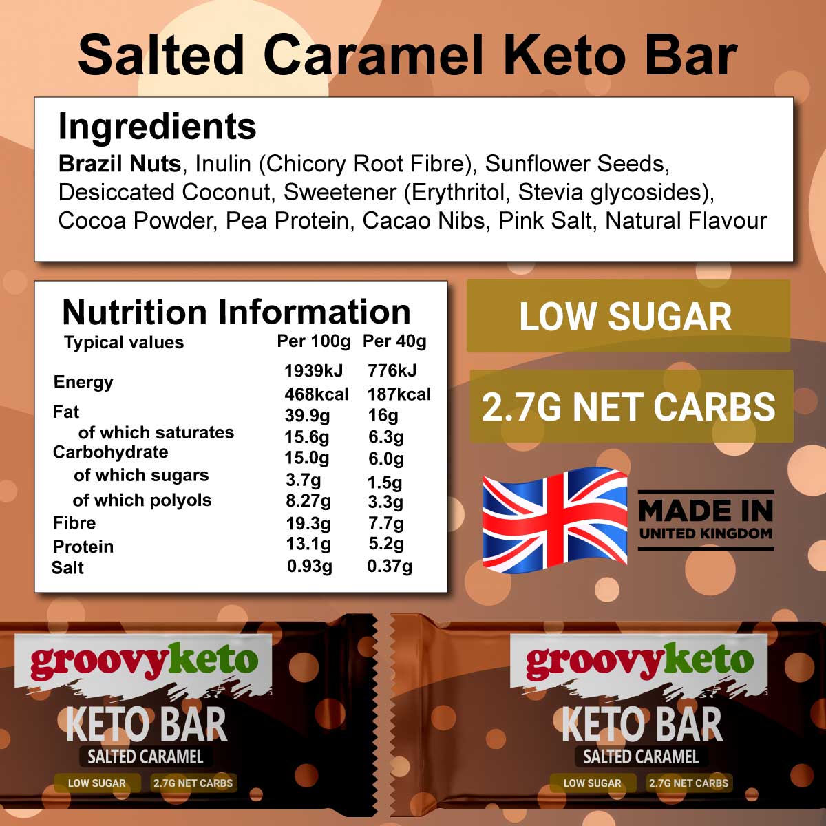 Groovy Keto "Keto Bar" Variety Box